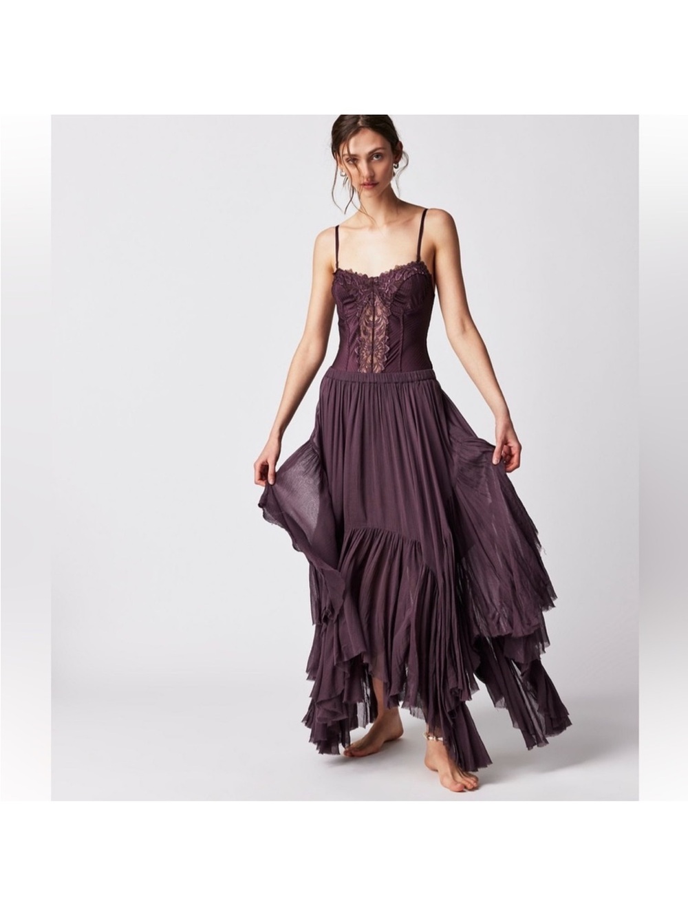 ISO FREE PEOPLE CLOVER SKIRT - Picture 1 of 2